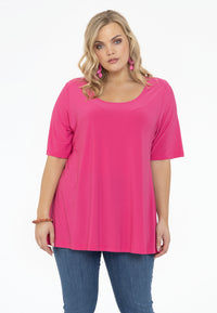 T-shirt ausgestellt DOLCETunic flare DOLCE - pink - #1