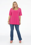T-shirt ausgestellt DOLCETunic flare DOLCE - pink - #2