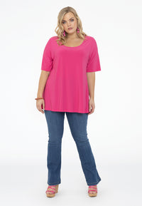 T-shirt ausgestellt DOLCETunic flare DOLCE - pink - #2