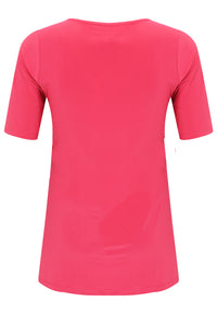 T-shirt ausgestellt DOLCETunic flare DOLCE - pink - #5