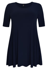 Tunic wide bottom DOLCE - blue - #1