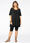 Tunika wide bottom dolce - Schwarz