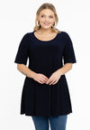 Tunika wide bottom dolce - blau