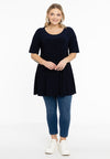 Tunic wide bottom DOLCE - blue