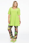 Tunika wide bottom dolce - bright green
