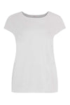 T-shirt cap sleeves COTTON - white - #4