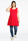 Singlet wide bottom COTTON - red - #2