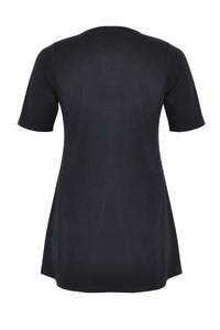 Tunic flare short sl COTTONTunic flare COTTON - blue - #3