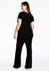 T-Shirt wide DIAGONAL - black - #3
