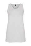 Singlet long VISCOSE - white