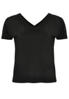 T-shirt doppelt V-Ausschnitt DolceT-shirt v-neck DOLCE - black - #3