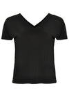 T-shirt doppelt V-Ausschnitt DolceT-shirt v-neck DOLCE - black - #3