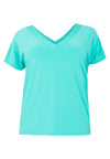T-shirt doppelt V-Ausschnitt DolceT-shirt v-neck DOLCE - turquoise - #4