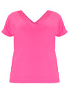 T-shirt doppelt V-Ausschnitt DolceT-shirt v-neck DOLCE - pink - #4