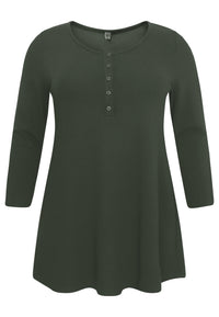 Tunic flare DIAGONAL - green - #4