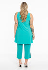 Cropped trousers splits DOLCE - turquoise - #2