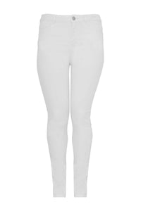 Shaping skinny jeans 5p - white - #4
