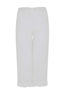 Trousers waist cord 7/8 VOILE - white - #1