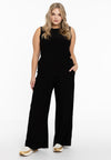 Very wide trousers DOLCE - black