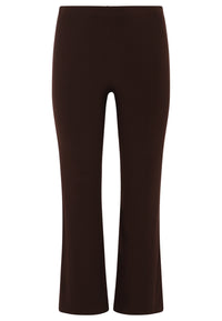 Trousers bootleg DOLCE - brown - #3