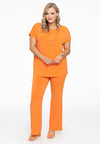 Trousers bootleg DOLCE - orange