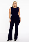 Trousers waistband flare DOLCE - blue