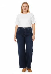 Jeans 5 pockets wide leg - #1