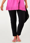 Trousers slimfit stretch - black - #1