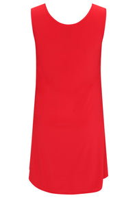 Dress sleeveless wide DOLCE - red - #5