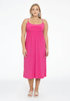 Dress spaghetti elastic waist dolce - rosa