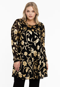 Tunic wide bottom LIRICO - black - #1