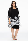 Tunic square BOUQUET - black - #2