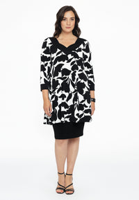 Tunic wide bottom VITTORIA - white - #2