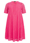 Kleid A-Linie mit Ausschnitt LACEDress A-line cut-out LACE - pink - #4