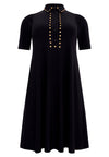 Dress with studs DOLCE - black - #4