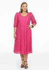 Kleid a-linie lace - rosa