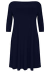 Kleid mit U-Boot-Ausschnitt DOLCEDress boat neck DOLCE - blue - #4