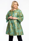 Jacket Brocade - green