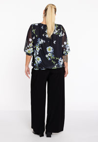 Tunika mit gesmokten Bündchen BLUETTTunic smocked cuffs BLUETT - black - #3