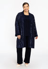 Strickjacke onda - blau
