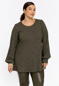 Tunic flare RIB - light green - #1