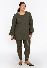 Tunic flare RIB - light green - #2