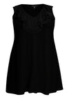 Singlet flare ruffles R DOLCE - black - #4