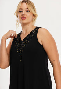 Singlet flare studs DOLCE - black - #5
