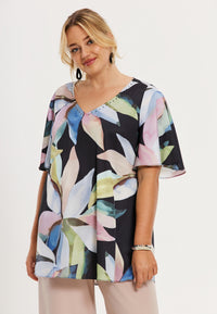 Tunic flare PASTEL SKY - black - #2