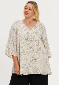 Tunic RICAMI - ecru - #1