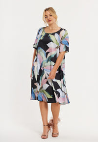 Dress swing PASTEL SKY - black - #2