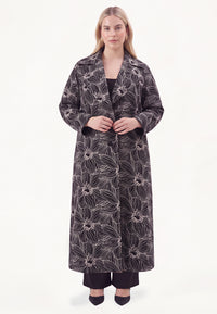 Coat FLORIQUE - black - #1