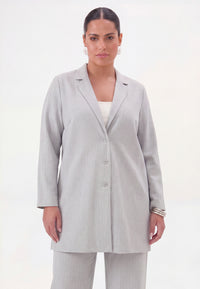 Blazer relaxed PINSTRIPE - grey - #2