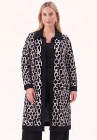 Cardigan long ANELLI - black - #2